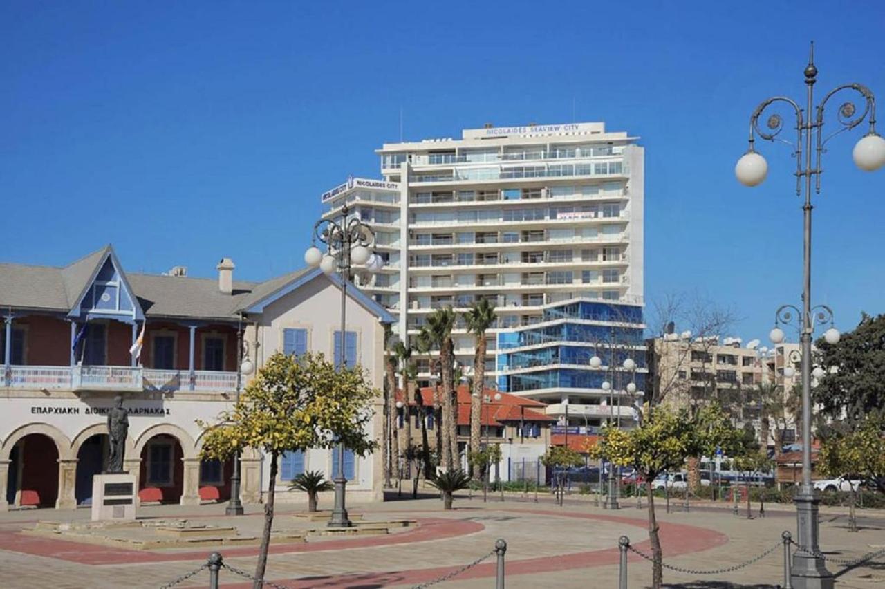 Appartamento Promenade Seaview Heaven Larnaca Esterno foto